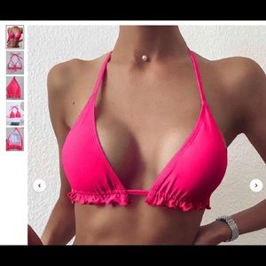 Pink Bikini Top Large